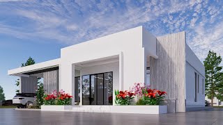 Modern Masterpiece 3 Bedroom House Design [upl. by Carthy584]