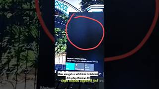 Cara mengatasi wifi yang tidak terdeteksi  Laptop Windows 10 wifi silahkanbacacaptionvideo [upl. by Resarf]