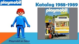 PLAYMOBIL®  Catalogue 1988 1989 [upl. by Bowie314]