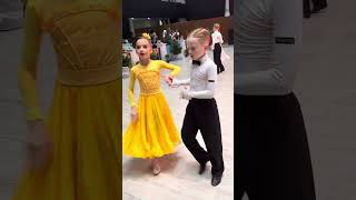 Amazing ballroom dancers💛💛 dance dancer dancing ballroomdance love yellow wdsf art artist [upl. by Nawat]