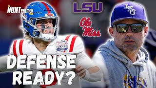 LSU Preparing for Ole Miss  Can The Tigers Solidify Their Defense amp Contain QB Jaxson Dart [upl. by Leban]