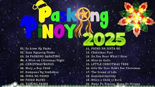 Paskong Pinoy 2025 Medley with Lyrics ❤️ Best Tagalog Christmas Songs ❤️ [upl. by Bruis541]