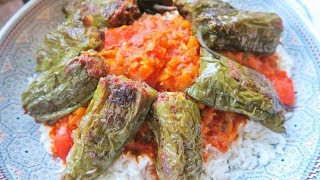 RECETTE  POIVRONS FARCIS À LA TUNISIENNE 🇹🇳 RAMADANUP [upl. by Crowe]