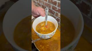 Shrimp and Corn Soup cooking cookingfood shrimp soup louisiana [upl. by Dlaniger6]