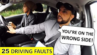 FAILS With 25 Driving Faults But Still Thinks She Has PASSED [upl. by Raddie]