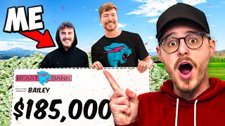 I Won 185000 In a MrBeast Challenge [upl. by Howie556]