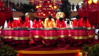 Kwong Ngai Lion Dance 18 Season Drum 2012 [upl. by Cinimmod]