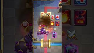 How many Spells does it take to Kill The Evo Mega Knight gaming clashroyale supercell [upl. by Sesilu]