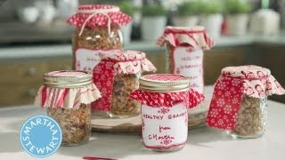 Homemade Granola⎢Martha Stewart [upl. by Roz]