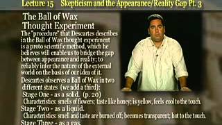 Introduction to Philosophy Lecture 15  Skepticism and the AppearanceReality Gap III [upl. by Lorelei]