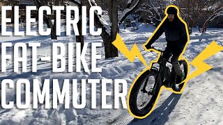 Will an electric fat bike become my new favourite winter urban commuter [upl. by Anawed]