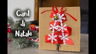 Tutorial facilissimo Card di Natale con alberello [upl. by Aehsan]