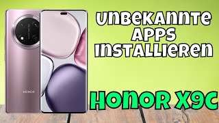 Unbekannte Apps installieren  Honor X9c [upl. by Ealasaid]