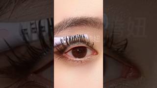 Heatless eyelash curler funny trending beautiful makeup [upl. by Thirzi]