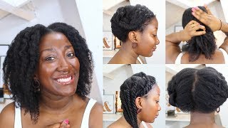 3 Simple Protective Hairstyles For Hair Growth  thinfine natural hair  Adede [upl. by Burl892]