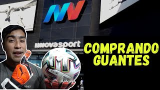 COMPRANDO GUANTES DE PORTERO EN UN INNOVASPORT [upl. by Anayet]