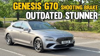 2023 Genesis G70 Shooting Brake Review  A Gorgeous Compromise [upl. by Reger]