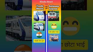 Vande Bharat vs Gatimaan Express ⁉️shorts [upl. by Nolek]