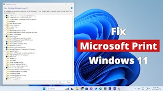 How To Fix Microsoft Print to PDF Not Working on Windows 11 [upl. by Mikkanen65]