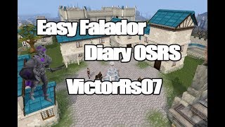 Falador Easy Diary en Español  VictorRs07 [upl. by Ruosnam]