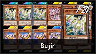 BUJIN  F2PP2W Deck Analysis amp Testing YuGiOh Duel Links [upl. by Airdnala]