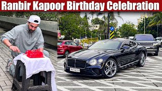 Ranbir Kapoor Spotted in Bentley With Raha amp Alia Bhatt  Birthday Celebration  Ranbir Ego [upl. by Nirrat17]