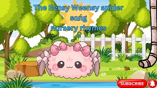 The Amazing Eensy Weensy Spider Song NurseryRhymes ToddlerLearning [upl. by Eitsud]