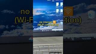 No internet 🛜  WiFi connection  coding computerhacks shorts [upl. by Gideon]