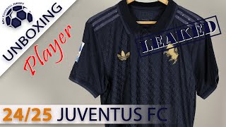 Juventus Third Jersey 2425 Leaked Vlahovic CFOO1 Player Version Unboxing Review [upl. by Krein]