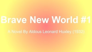 Brave New World Audio Books  A Novel By Aldous Leonard Huxley 1932 1 [upl. by Shanie]