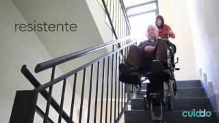 Salvaescaleras con Adaptación para Silla de Ruedas  Yack N913 [upl. by Anayra]