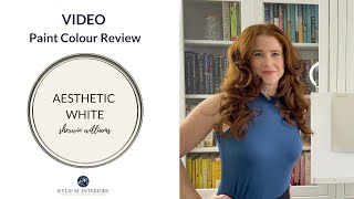 Paint Colour Review Aesthetic White Sherwin Williams SW 7035 [upl. by Wayne598]