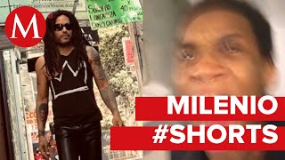 Lenny Kravitz es captado por calles de CdMx y rompe el internet Shorts [upl. by Elyn]