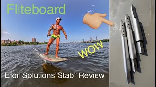 Fliteboard upgrade gear by Efoil Solutions Fuselage Review…AMAZING [upl. by Medlin]