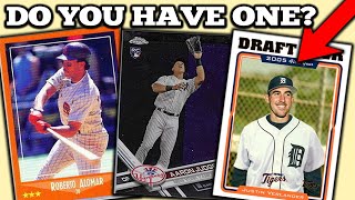 12 Baseball Cards Worth A LOT of Money Sports Card Values [upl. by Turner276]