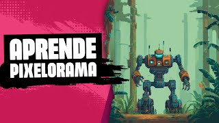 Tutorial de PIXELORAMA para PRINCIPIANTES Alternativa GRATUITA de Aseprite  Editor de sprites [upl. by Lorrin]