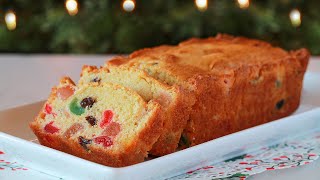 White Fruitcake Recipe  Christmas Cake Recipes [upl. by Geiss493]