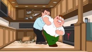 Family guy liam Neeson vs Peter griffin hilarious fight [upl. by Yhpos]