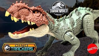 Mattel Jurassic World Dino Trackers Strike Attack Prestosuchus Review [upl. by Elysia532]