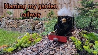 The Wessex and Mercia Light Railway a new 16mm scale live steam garden railway [upl. by Namaj]