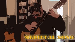 Medieval Song HD  Fingerstyle Guitar by Frédéric Mesnier [upl. by Enirak]