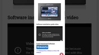 How to download kinco HMI software  shorts plc hmi [upl. by Lamok]