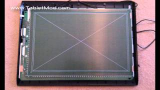 TabletMod DIY Cintiq Intuos4 XL Disassembly [upl. by Olegnad]