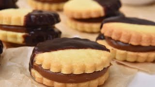 alfajores sablee receta fácil [upl. by Eirdua115]