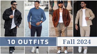 10 Latest Fall Outfit Ideas for Men 2024  Mens Fashion [upl. by Elizabeth]