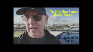 S05E122  EPDM Scupper Drain Issues amp Temp Repair To the Roof and Back Again  a Scuppers Tale [upl. by Barber]