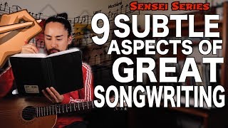 Subtle Aspects Of Great Songwriting [upl. by Hyams370]