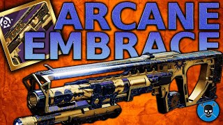 ARCANE EMBRACE Destiny 2 A Review That Doesnt Just Talk About TRENCH BARREL 😎 [upl. by Danyette]