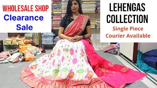 Clearance Sale from NeelKamal Creations🥰Secunderabad Wholesale Shop💁‍♀️Sankranthi Special Lehengas [upl. by Ifar]