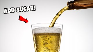 16 ADD PRIMING SUGAR TO BEER FOR CARBONATION Bottling Homebrew [upl. by Akenom]